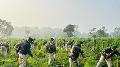 The attack took place in Panchabati area of Sidhai Mohanpur village in West Tripura district. (X/wd_police) The attack took place in Panchabati area of Sidhai Mohanpur village in West Tripura district. (X/wd_police)