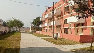 The state's first open jail at Neemka village in Faridabad’s Sector 73 on Thursday. (Parveen Kumar/HT Photo) The state's first open jail at Neemka village in Faridabad’s Sector 73 on Thursday. (Parveen Kumar/HT Photo)
