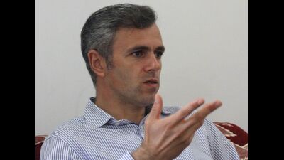 Vice-president (V-P) of J&K National Conference Omar Abdullah (HT Photo)