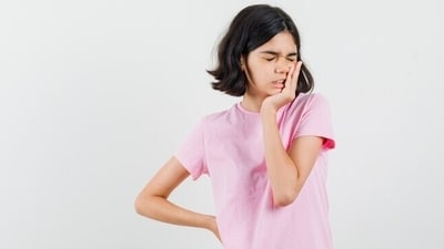 Mouth ulcers, also known as canker sores or aphthous ulcers, can be a common occurrence in children (Freepik)