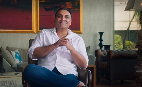 Aditya Chopra in the Netflix documentary series The Romantics.