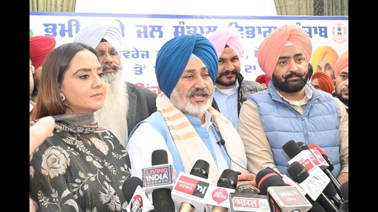Punjab cabinet minister Chetan Singh Jauramajra, on Thursday, laid the foundation stone of the state’s largest irrigation project aimed at utilizing 27 MLD (million litre per day) of treated water from the Sewage Treatment Plant-Moga, on the occasion of the 54th anniversary of the department of soil and water conservation