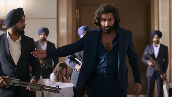 Ranbir Kapoor plays a violent character named Ranvijay Singh in Animal.