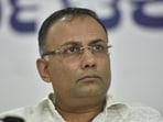 Karnataka Health and family welfare minister Dinesh Gundu Rao. (HT Photo)