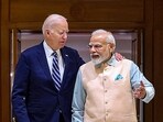 A file photo of Prime Minister Narendra Modi with US President Joe Biden, A file photo of Prime Minister Narendra Modi with US President Joe Biden,
