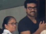 Ram Charan with Klin Kaara in Mumbai Ram Charan with Klin Kaara in Mumbai