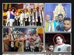The Bengal BJP posted several photographs purportedly showing Lalit Mohan Jha with Tapas Roy, TMC Youth Congress general secretary Soumya Bakshi and TMC leader Rajesh Shukla. The Bengal BJP posted several photographs purportedly showing Lalit Mohan Jha with Tapas Roy, TMC Youth Congress general secretary Soumya Bakshi and TMC leader Rajesh Shukla.