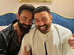 Sunny Deol is happy about his brother Bobby Deol's comeback on the big screen. Sunny Deol is happy about his brother Bobby Deol's comeback on the big screen.