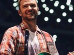 The singer acknowledged and replied to the accusations that he had used Birtney “as ammunition” in his hit Cry Me a River, at his recent surprise concert in Las Vegas on Wednesday night. The singer acknowledged and replied to the accusations that he had used Birtney “as ammunition” in his hit Cry Me a River, at his recent surprise concert in Las Vegas on Wednesday night.