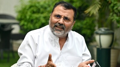 BJP MP Nishikant Dubey (PTI) BJP MP Nishikant Dubey (PTI)