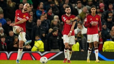 Manchester United players (AP) Manchester United players (AP)