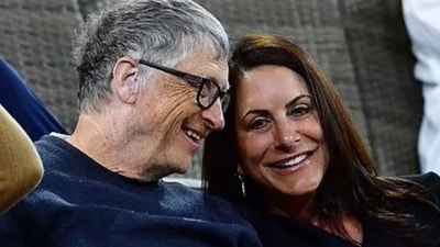 Bill Gates and Paula Hurd (x)