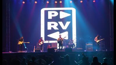 Music band Parvaaz performing on the opening day. (Sourced)