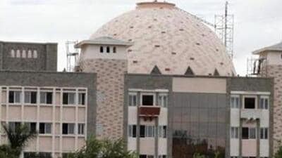 Recently, municipal commissioner Vikram Kumar met officials of the building permission department and asked them to take action against illegal rooftop hotels. (HT FILE)