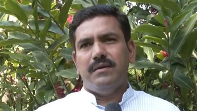 Former Karnataka chief minister BS Yediyurappa's son B Y Vijayendra. (ANI) Former Karnataka chief minister BS Yediyurappa's son B Y Vijayendra. (ANI)