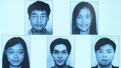 Among those sought are hosts of a YouTube channel and other "pro-democracy activists". (Source: South China Post) Among those sought are hosts of a YouTube channel and other "pro-democracy activists". (Source: South China Post)
