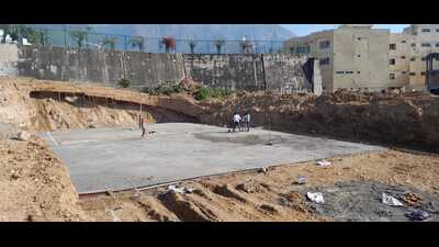 The site where villas are being constructed at Katra in Reasi distrct of Jammu and Kashmir. (HT Photo) The site where villas are being constructed at Katra in Reasi distrct of Jammu and Kashmir. (HT Photo)