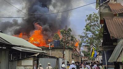 The top court clarifies that all religious places that were destroyed during riots since May would be indentified. (PTI) The top court clarifies that all religious places that were destroyed during riots since May would be indentified. (PTI)