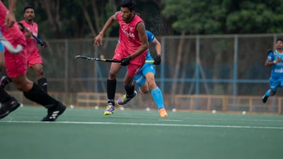 Sukhvinder is the youngest member of the junior India hockey team (Hockey India) Sukhvinder is the youngest member of the junior India hockey team (Hockey India)