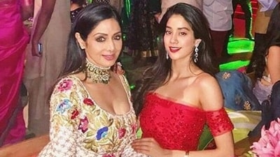 Janhvi Kapoor with late actor and mom Sridevi. (File Photo) Janhvi Kapoor with late actor and mom Sridevi. (File Photo)