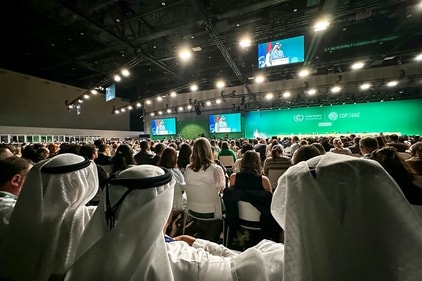 Participants attend a COP28 a plenary session at the United Nations climate summit in Dubai on December 13, 2023. (AFP) Participants attend a COP28 a plenary session at the United Nations climate summit in Dubai on December 13, 2023. (AFP)
