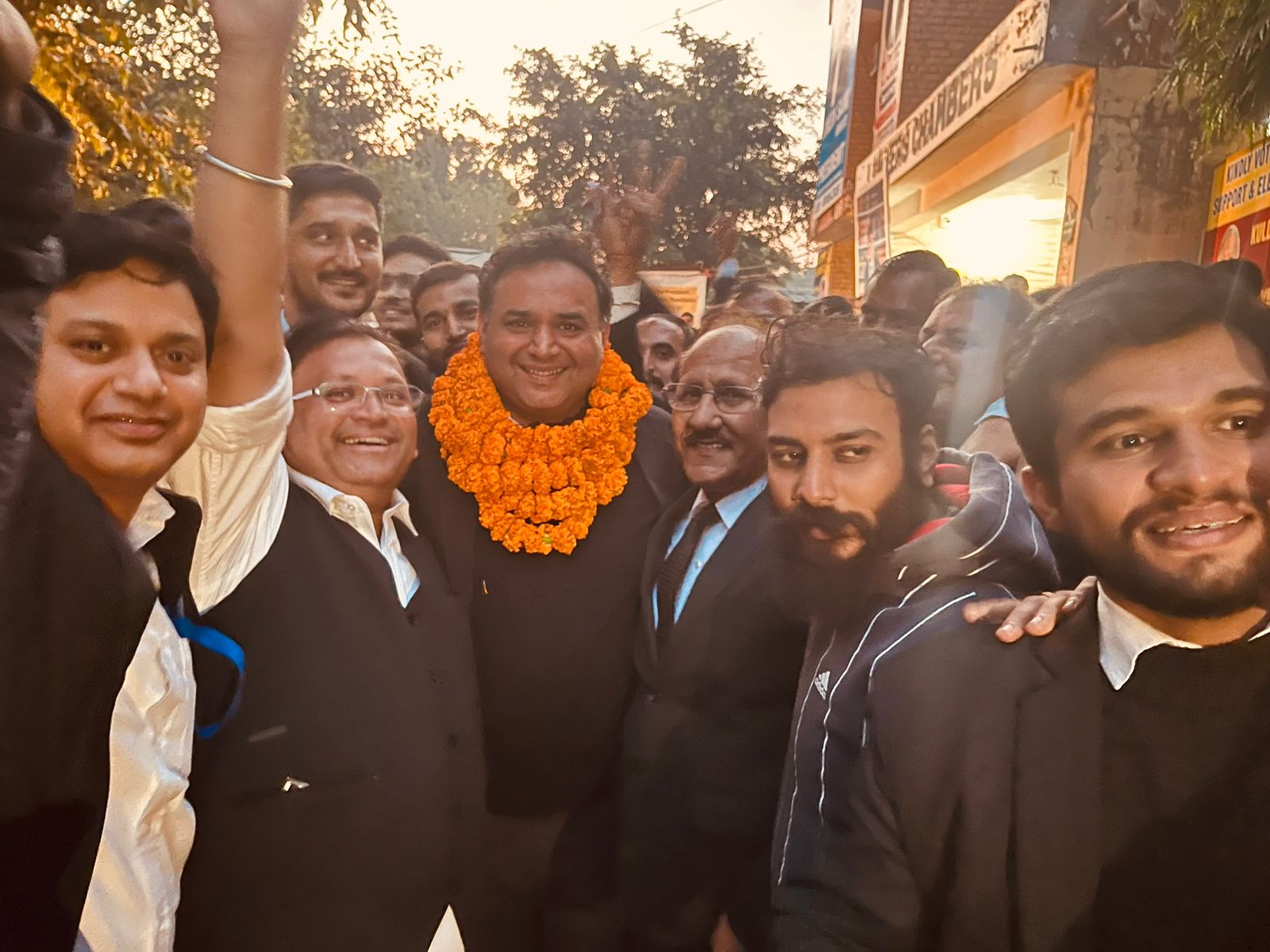 Incumbent president Jagpal got 665 votes against 213 polled to his rival, advocate Dinesh Kumar Saini. (HT) Incumbent president Jagpal got 665 votes against 213 polled to his rival, advocate Dinesh Kumar Saini. (HT)