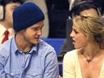 Britney Spears with then-boyfriend Justin Timberlake during an NBA match in 2002. Britney has said in her new memoir that she had an abortion during her relationship with Justin over two decades ago. (File Photo/ AFP) Britney Spears with then-boyfriend Justin Timberlake during an NBA match in 2002. Britney has said in her new memoir that she had an abortion during her relationship with Justin over two decades ago. (File Photo/ AFP)