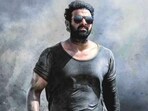Prabhas in a still from his upcoming film Salaar.