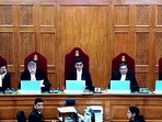 The five-judge bench held by unanimity that the constitutional order by which Article 370 was altered by amending Article 367 was ultra vires to the extent it used an interpretation clause for amending Article 370. (ANI)