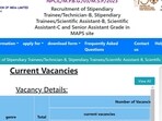 NPCIL invites applications for Stipendiary Trainee/Scientific Assistant posts NPCIL invites applications for Stipendiary Trainee/Scientific Assistant posts