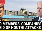 Amid Houthi Attacks, NATO Nation's Firm Halts Ships; West Failing In Gaza War? Amid Houthi Attacks, NATO Nation's Firm Halts Ships; West Failing In Gaza War?