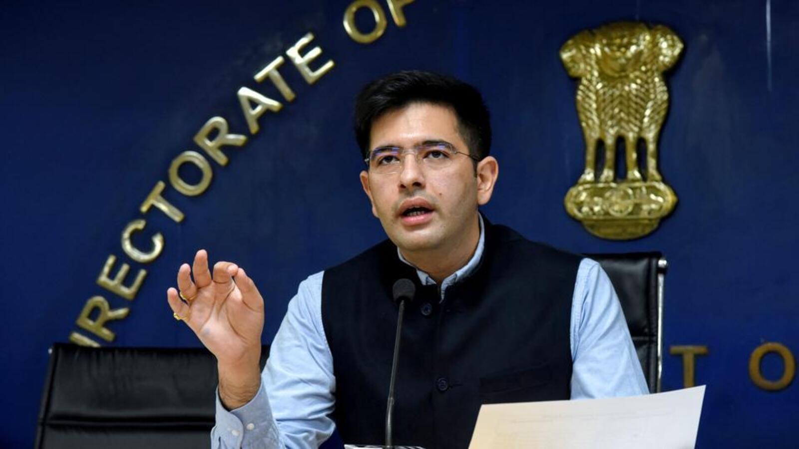 Raghav Chadha appointed AAP’s leader in Upper House | Latest News Delhi