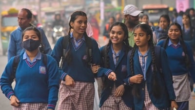 With cold wave gripping major parts of north India, several states have issued instructions to declare holidays for the students. ((Photo by Sakib Ali /Hindustan Times))