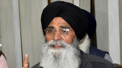 Addressing a press conference on Saturday, SGPC president Harjinder Singh Dhami said that though the protest was earlier scheduled for December 20, it is now being postponed in the larger interest of the Sikh Panth (community). (HT Photo)