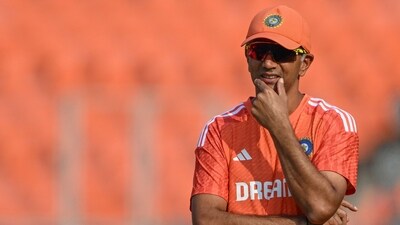 India's coach Rahul Dravid (AFP) India's coach Rahul Dravid (AFP)