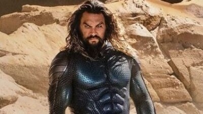 Jason Momoa's new look from Aquaman and the Lost Kingdom.