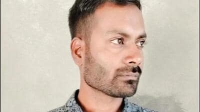 Mahesh Kumawat, a resident of Nagaur district in Rajasthan, was arrested on Saturday after being questioned for two days in connection with the major security breach in Parliament (HT) Mahesh Kumawat, a resident of Nagaur district in Rajasthan, was arrested on Saturday after being questioned for two days in connection with the major security breach in Parliament (HT)