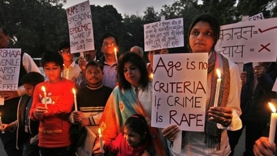 People protest against the impending release of juvenile accused in Nirbhaya case, at Jantar Mantar, New Delhi, on November 21, 2015. (HT archive) People protest against the impending release of juvenile accused in Nirbhaya case, at Jantar Mantar, New Delhi, on November 21, 2015. (HT archive)
