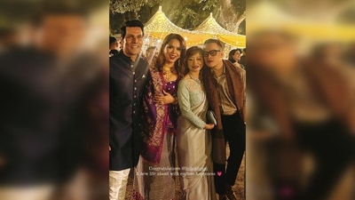 From sharing wedding photos to offering glimpses of their reception, Randeep Hooda and Lin Laishram have been consistently keeping their fans updated on their special moments. (Instagram/@jacky._.laishram) From sharing wedding photos to offering glimpses of their reception, Randeep Hooda and Lin Laishram have been consistently keeping their fans updated on their special moments. (Instagram/@jacky._.laishram)