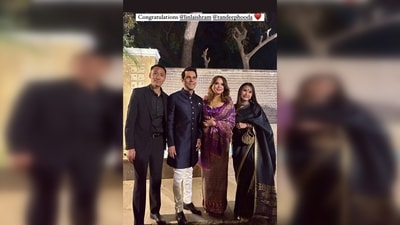 Randeep Hooda and Lin Laishram are not only sharing their own posts but also actively reposting pictures from their friends and family on social media. (Instagram/@captain_wander) Randeep Hooda and Lin Laishram are not only sharing their own posts but also actively reposting pictures from their friends and family on social media. (Instagram/@captain_wander)