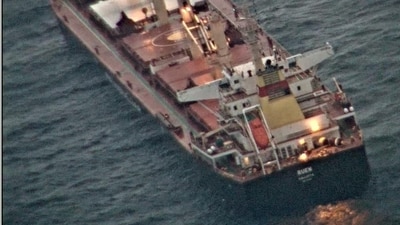 Malta-flagged vessel MV Ruen (Source: Indian Navy) Malta-flagged vessel MV Ruen (Source: Indian Navy)