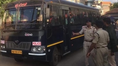 The incident also spurred a political slugfest in the southern state, with the ruling Congress and the opposition BJP butting heads. (ANI) The incident also spurred a political slugfest in the southern state, with the ruling Congress and the opposition BJP butting heads. (ANI)