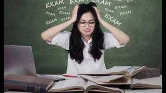 With no political science teacher, exam anxiety peaks among students at Government Senior Secondary School located on the PAU campus in Ludhiana. (ht)