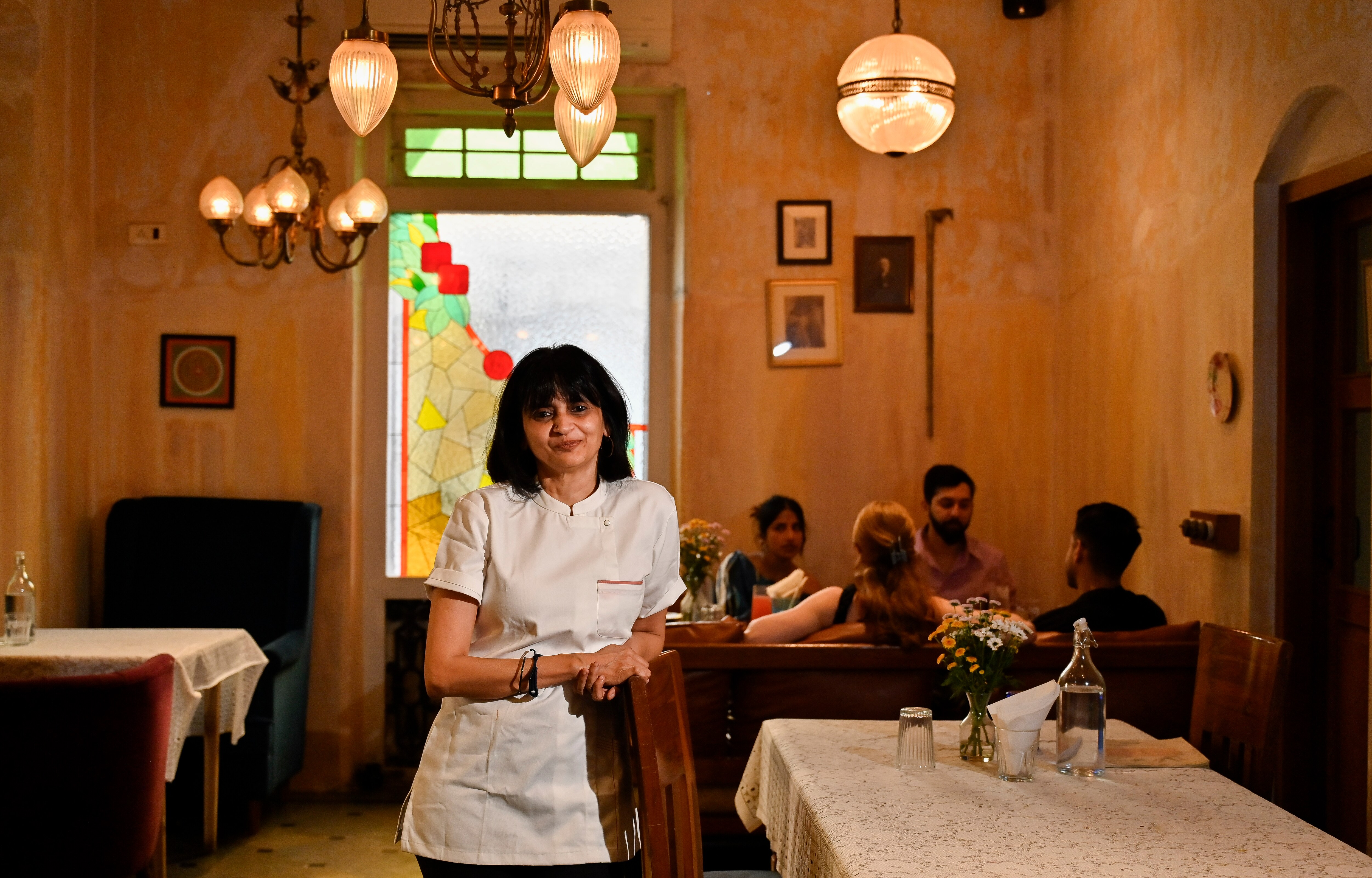 The customer doesn’t have to spend a lot of money and still gain a lovely experience through Sarita Pereira’s charm and great food: A D Singh. (Anshuman Poyrekar/ Hindustan Times) The customer doesn’t have to spend a lot of money and still gain a lovely experience through Sarita Pereira’s charm and great food: A D Singh. (Anshuman Poyrekar/ Hindustan Times)