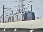 The incident took place at Delhi Metro's Inderlok Station.