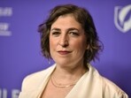 FILE -Mayim Bialik won’t be giving answers as a host of “Jeopardy!” anymore. “The Big Bang Theory” actor posted news of her departure on Instagram on Friday, Dec. 15, 2023.(Photo by Richard Shotwell/Invision/AP, File)