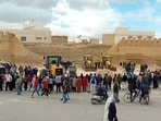 The Kairouan medina, inscribed on the UNESCO heritage list since 1988, is surrounded with massive city walls which were under renovation when the accident took place according to Tunisia's Civil Protection.