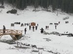 Most places in Jammu and Kashmir are witnessing clear weather at present. In the Jammu division, the minimum temperature in Jammu city was recorded at 7.3 degrees Celsius. Meanwhile, Banihal reported the lowest temperature at minus 1.2 degrees Celsius, and Bhaderwah experienced a minimum temperature of minus 0.2 degrees Celsius. on Saturday.