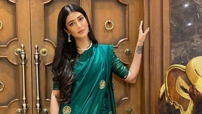 Shruti Haasan will be next seen in Salaar. Shruti Haasan will be next seen in Salaar.