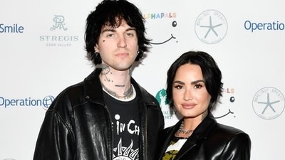 Demi Lovato and Jordan Lutes. Demi Lovato and Jordan Lutes.